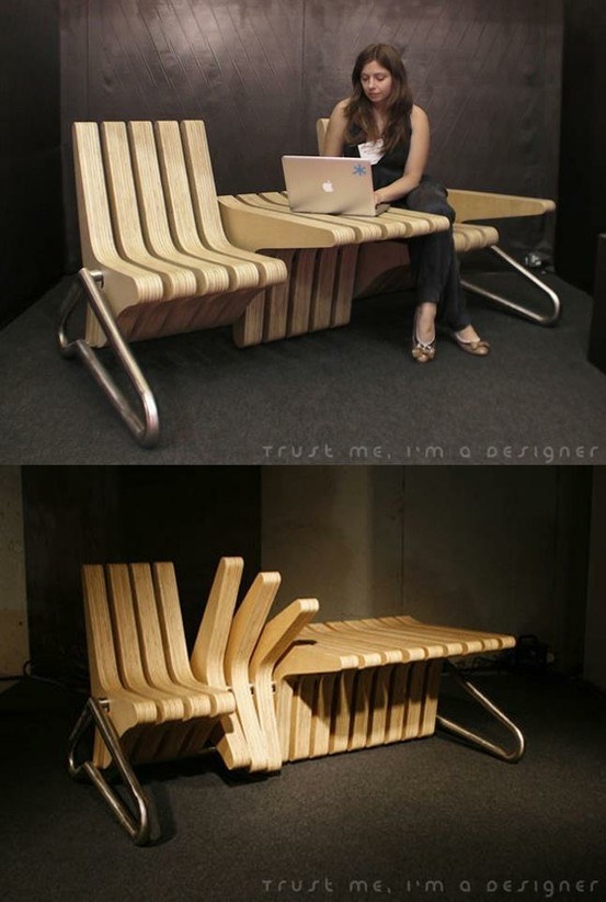 kerusi moden boleh ubah bentuk